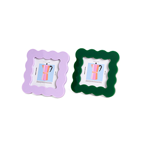 VIOLET ACRYLIC PETAL PHOTO FRAME (M) HF - Item2