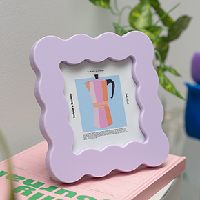VIOLET ACRYLIC PETAL PHOTO FRAME (M) HF - Item3