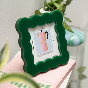 GREEN ACRYLIC PETAL PHOTO FRAME (M) HF - Item3