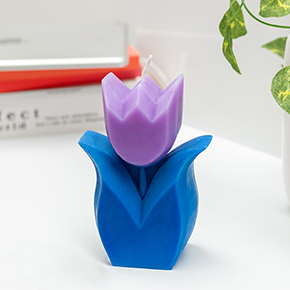 BLUE TULIP CANDLE HF - Item2