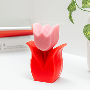 RED TULIP CANDLE HF - Item2