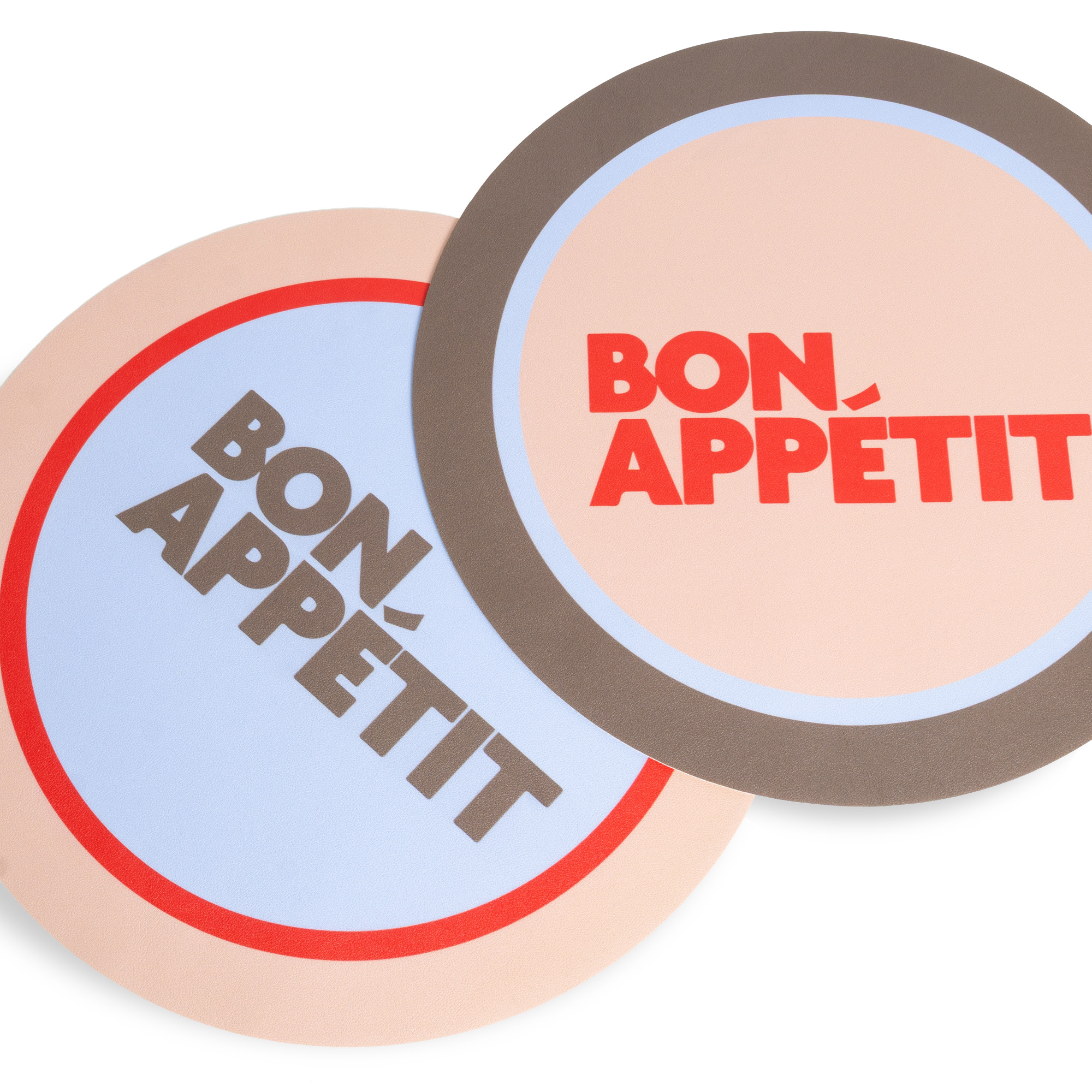PACK DE 2 MANTELES INDIVIDUALES BON APPÉTIT HF
