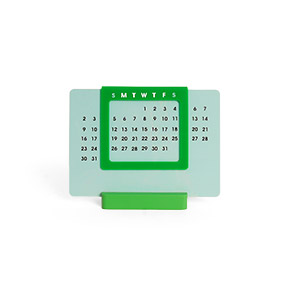 LIGHT BLUE 365-DAY CALENDAR HF