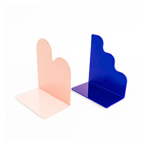 PACK DE 2 SOPORTES PARA LIBROS ABSTRACTOS HF - Ítem1