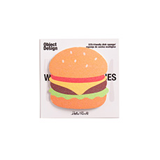 PACK DE 2 ESPONJAS DE COCINA COMPRIMIDAS HAMBURGUESA HF