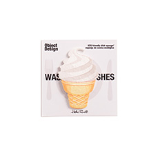 PACK DE 2 ESPONJAS DE COCINA COMPRIMIDAS HELADO HF