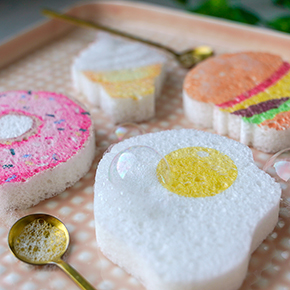 PACK DE 2 ESPONJAS DE COCINA COMPRIMIDAS DONUT HF - Ítem2