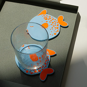 PACK OF 4 PUFFERFISH COASTERS HF - Item2