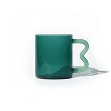 JADE GLASS MUG HF - Item1