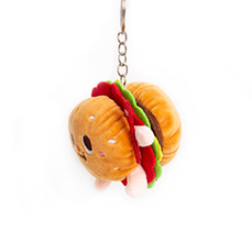 LLAVERO PELUCHE BURGER HF - Ítem1