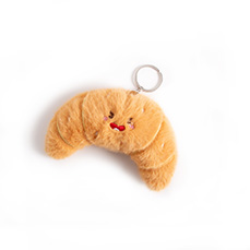 LLAVERO PELUCHE CROISSANT HF