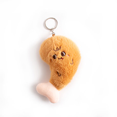 PLUSH KEYCHAIN CRISPY CHICKEN HF