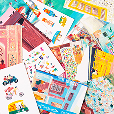 PACK DE 15 POSTALES DESDE LA INDIA HF - Ítem4