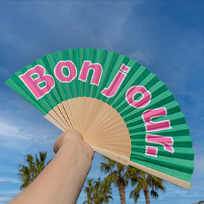 ABANICO BONJOUR VERDE HF - Ítem1
