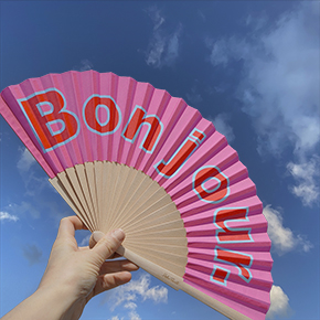 ABANICO BONJOUR ROSA HF - Ítem1
