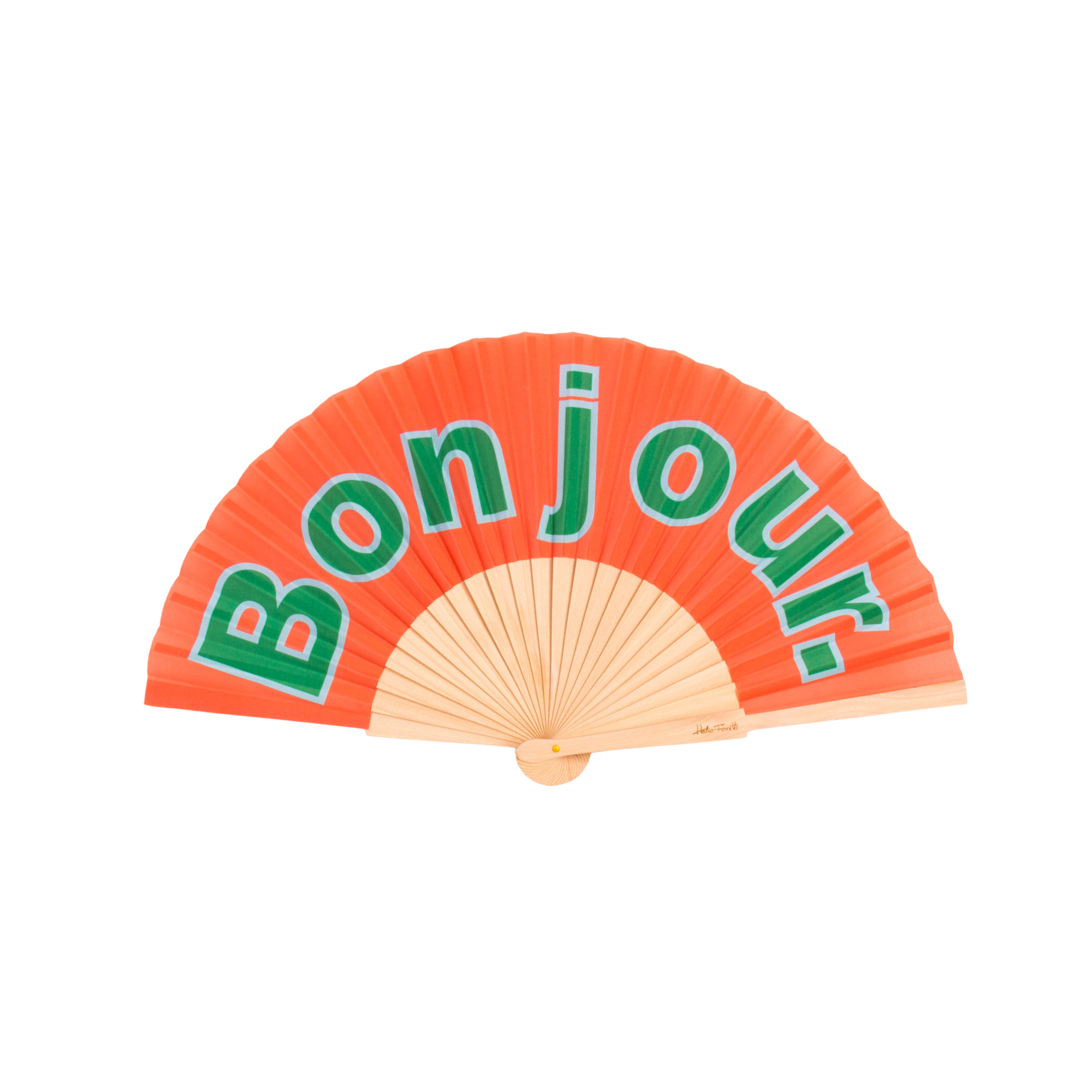 ABANICO BONJOUR NARANJA HF