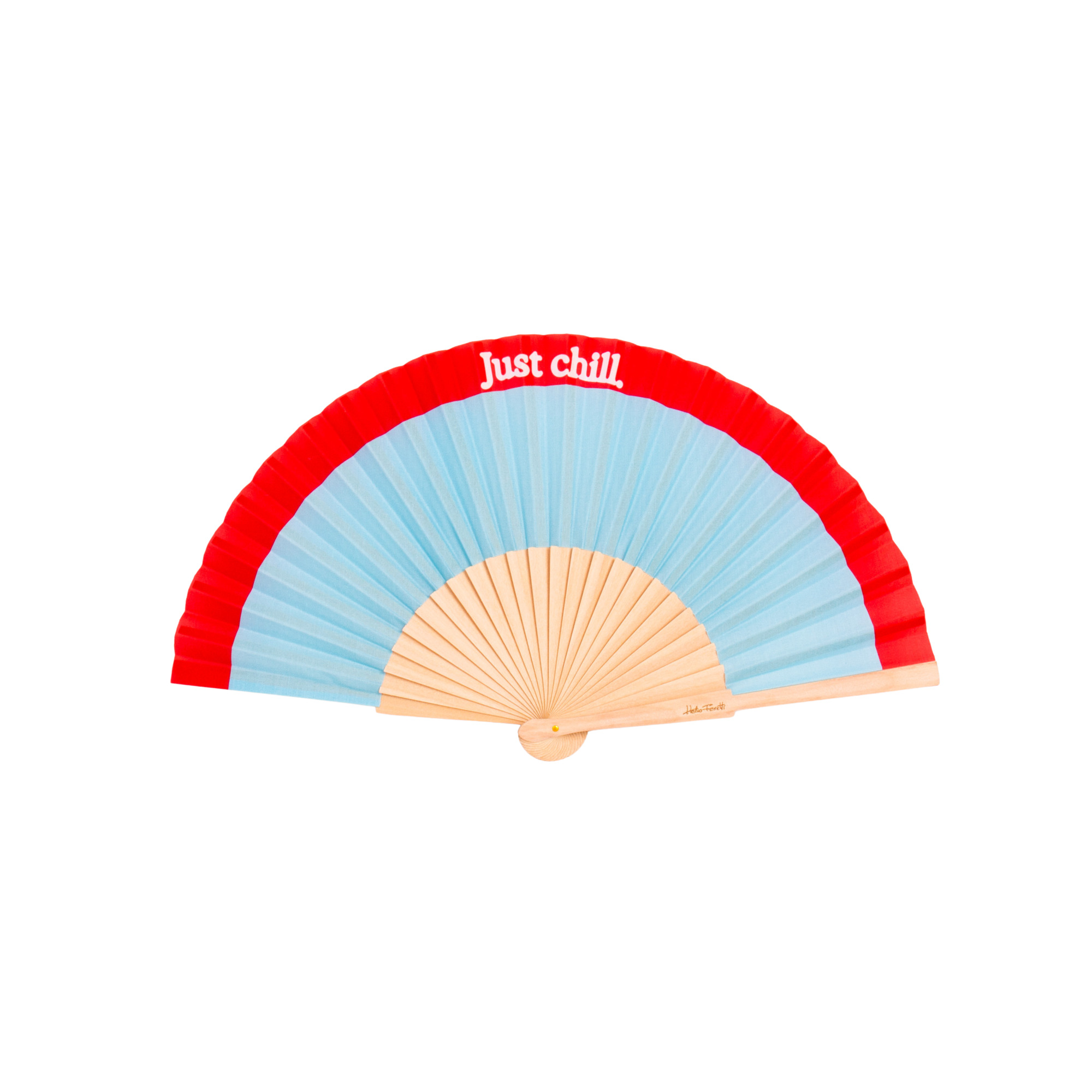 ABANICO JUST CHILL CELESTE HF