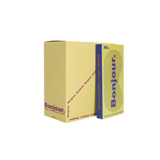 EXPOSITOR DE 8 ANTIFACES BONJOUR AMARILLO HF - Ítem1