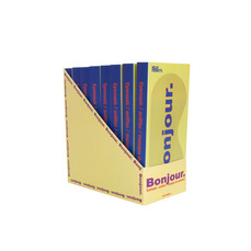 EXPOSITOR DE 8 ANTIFACES BONJOUR AMARILLO HF