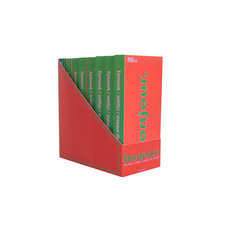 EXPOSITOR DE 8 ANTIFACES BONJOUR NARANJA HF