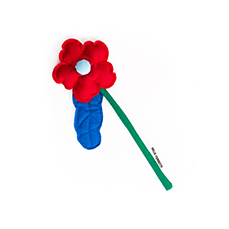 MACRO FLOWER PUFFY ROJO HF