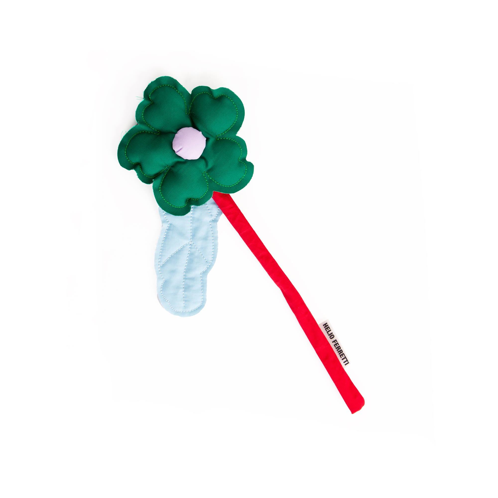 MACRO FLOWER PUFFY VERDE HF