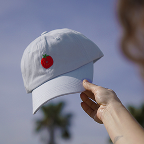GORRA TOMATE CELESTE HF - Ítem1