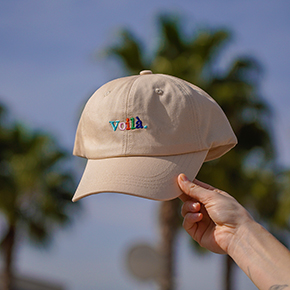 GORRA VOILÀ BEIGE HF - Ítem1
