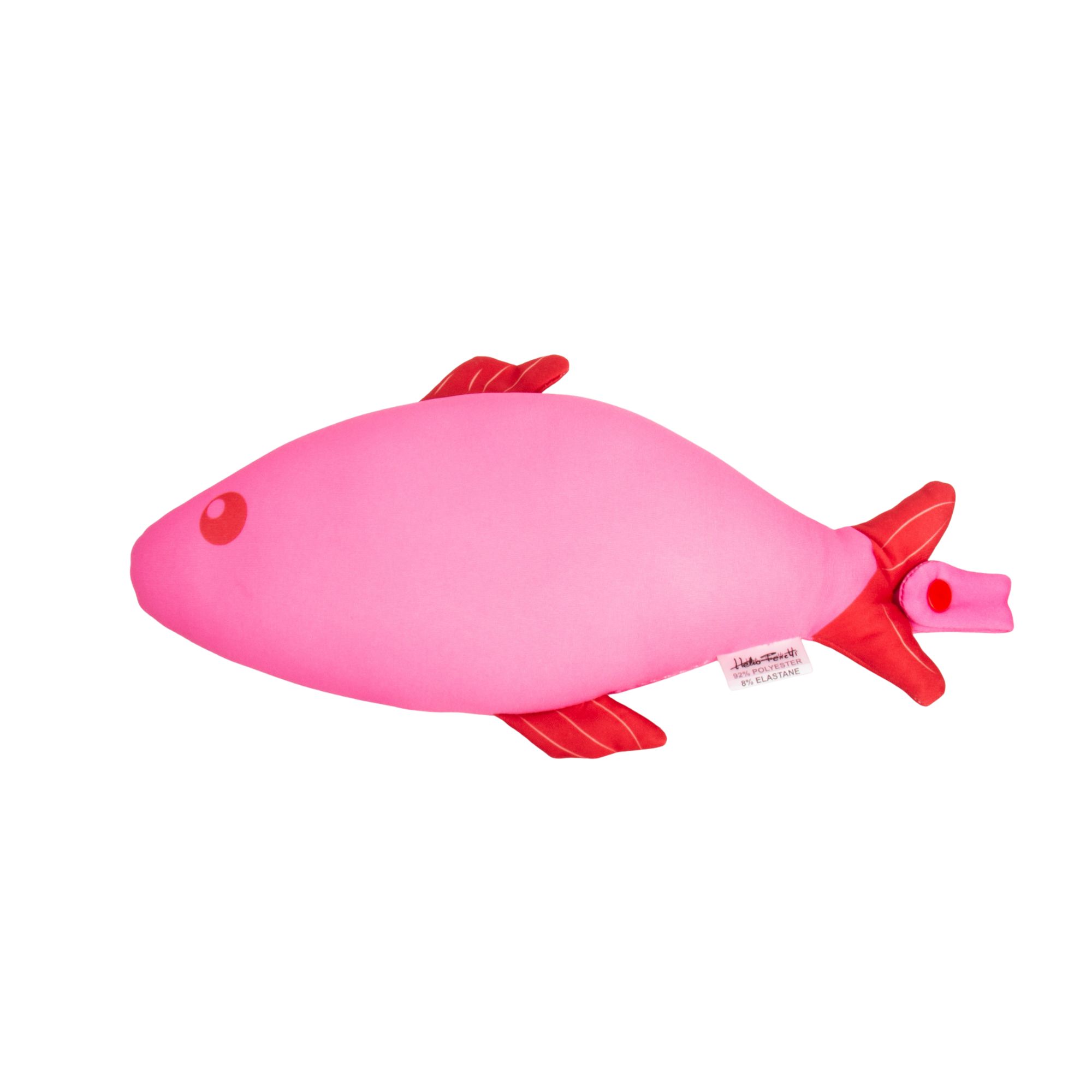 COJÍN PLAYA PISCIS ROSA HF