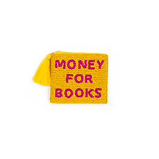 CLUTCH PEQUEÑO MONEY FOR BOOKS HF