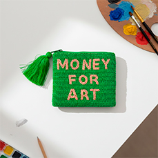 CLUTCH PEQUEÑO MONEY FOR ART HF - Ítem1