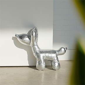SUJETAPUERTAS BALLOON DOG PLATEADO HF - Ítem1