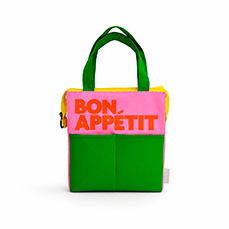 BOLSA DE ALMUERZO BON APPÉTIT MULTICOLOR ROSA HF - Ítem1