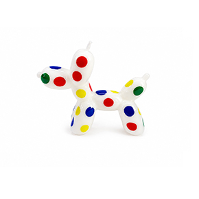 BALLON DOG CANDLE YOKOHAMA HF - Item1