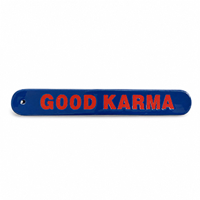 BLUE GOOD KARMA INCENSE BURNER HF