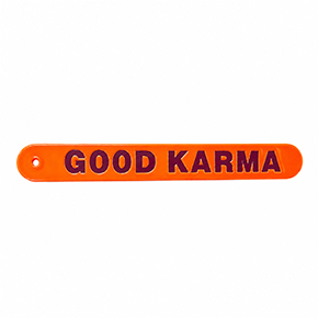 ORANGE GOOD KARMA INCENSE BURNER HF