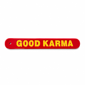 RED GOOD KARMA INCENSE BURNER HF