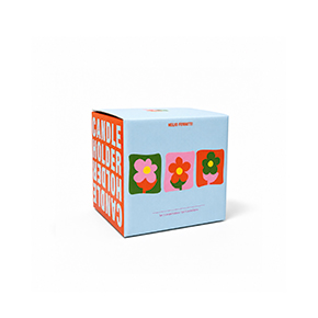 PACK OF 3 MACRO FLOWER CANDLE HOLDERS HF - Item2