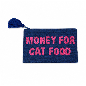 CLUTCH MONEY FOR CAT FOOD HF - Ítem1