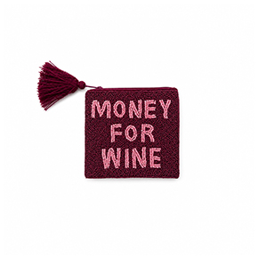 MONEY FOR WINE SMALL CLUTCH HF - Item1