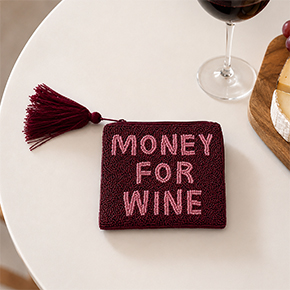 MONEY FOR WINE SMALL CLUTCH HF