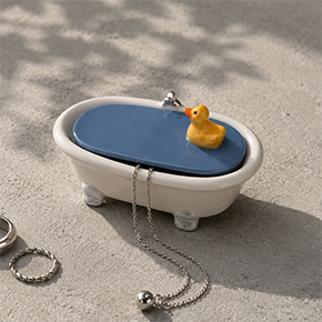 DUCK IN THE WATER JEWELRY BOX HF