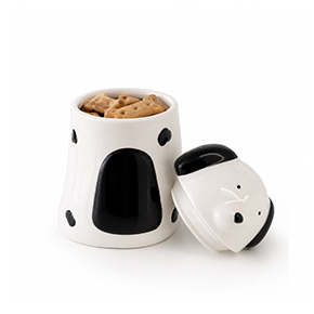 DOTTY DOG CERAMIC STORAGE JAR HF - Item2