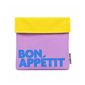 BOLSA SNACK ANTIMANCHAS VIOLETA BON APPÉTIT HF - Ítem1