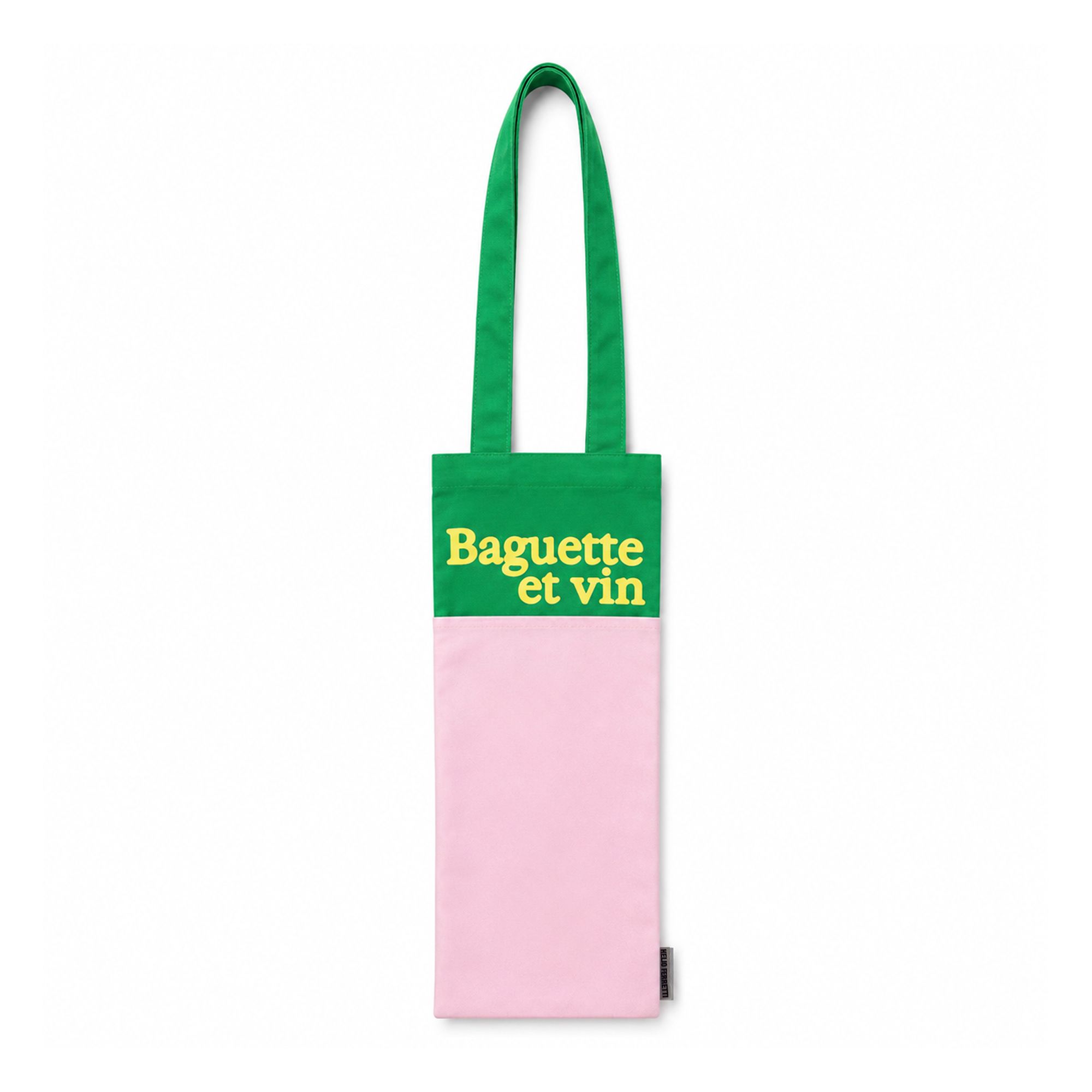 TOTE BAG WINE & BAGUETTE ROSA HF