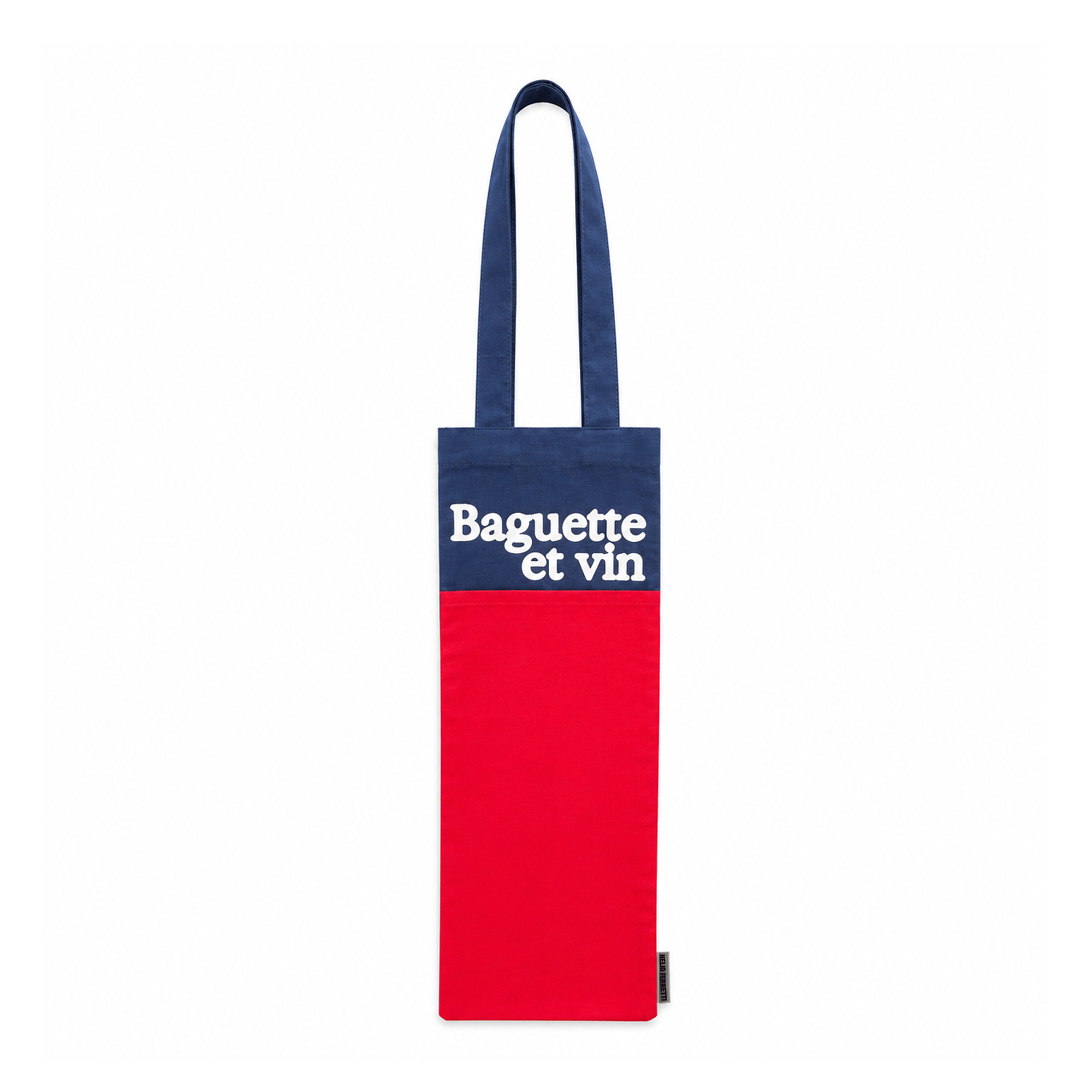 TOTE BAG WINE & BAGUETTE ROJO HF