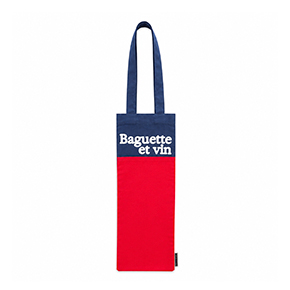 TOTE BAG WINE & BAGUETTE ROJO HF