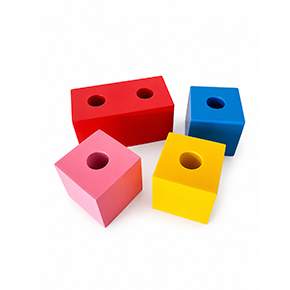 RAINBOW PACK OF 4 CANDLE HOLDERS HF - Item2