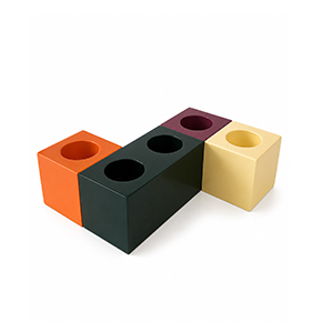 AUTUMN PACK OF 4 CANDLE HOLDERS HF - Item1
