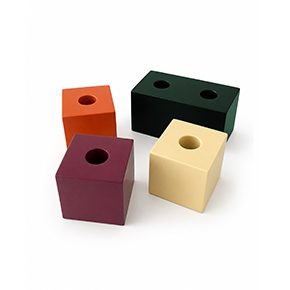 AUTUMN PACK OF 4 CANDLE HOLDERS HF - Item2